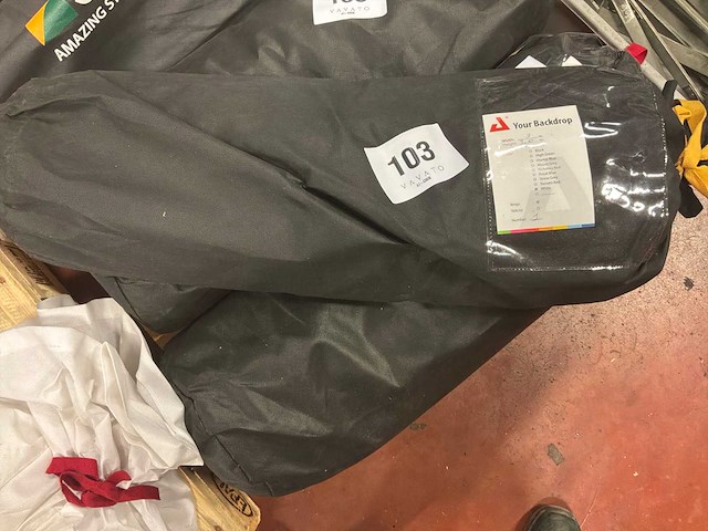 Molton backdrop wit - afbeelding 1 van  1