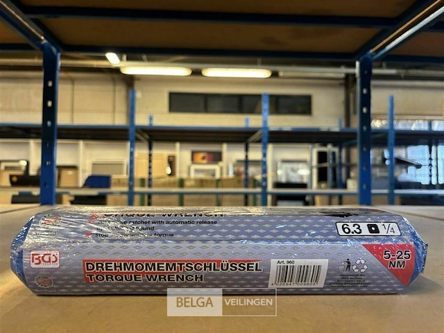 Momentsleutel 6,3 mm (1/4") 5 - 25 nm - afbeelding 1 van  4
