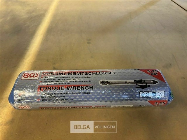 Momentsleutel 6,3 mm (1/4") 5 - 25 nm - afbeelding 2 van  4