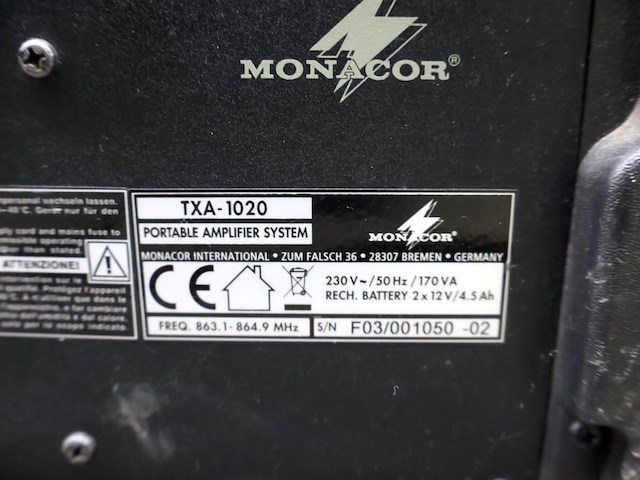 Monacor box (x2) - afbeelding 7 van  8