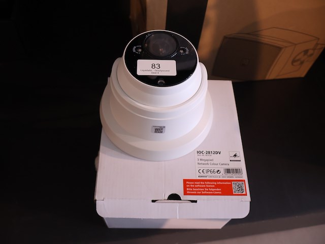 Monacor netwerk colour camera - afbeelding 1 van  4