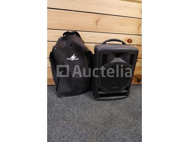 Monacor txa-800cd batterij-aangedreven draagbare kast - afbeelding 3 van  7