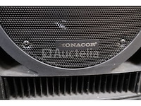 Monacor txa-800cd batterij-aangedreven draagbare kast - afbeelding 4 van  7