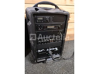 Monacor txa-800cd batterij-aangedreven draagbare kast - afbeelding 7 van  7