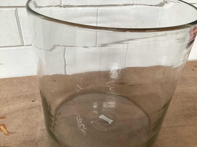 Mondgeblazen vaas 34x38 cm - afbeelding 2 van  3