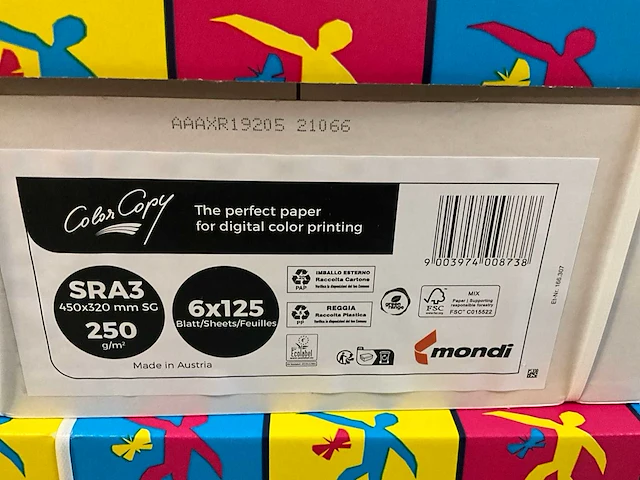 Mondi color copy sra3 250 g/m2 printpapier - afbeelding 1 van  3