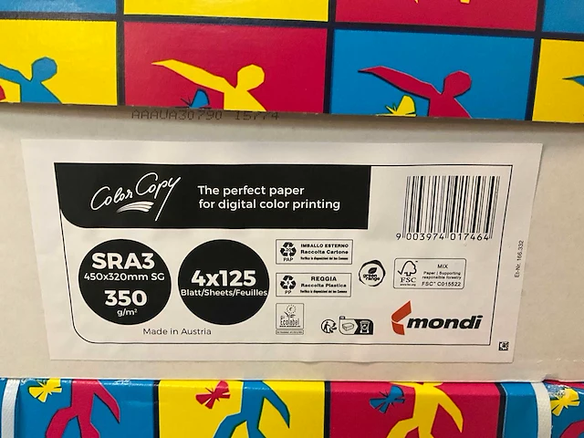 Mondi color copy sra3 350 g/m2 printpapier - afbeelding 1 van  4