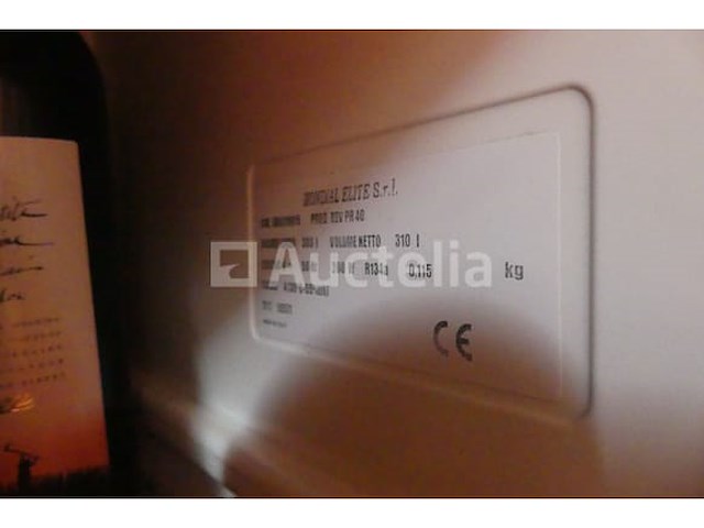 Mondial elite bev pr40 glazen rechtopstaande koelkast - afbeelding 3 van  7