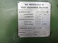 Mondiale 81 draaibank - afbeelding 6 van  18