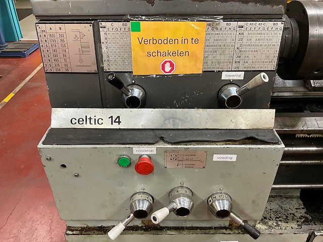 Mondiale celtic 14 draaibank - afbeelding 2 van  11