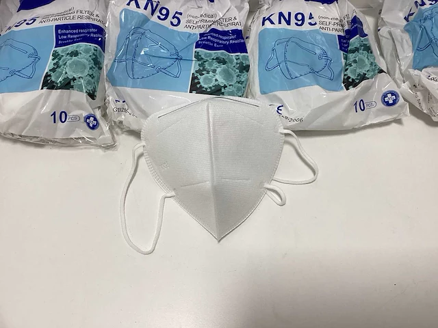 Mondmaskers- stofmaskers (50x) - afbeelding 4 van  5