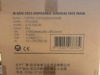 Mondmaskers pandacross 18x2000 per pallet (totaal 36.000 st) - afbeelding 10 van  10