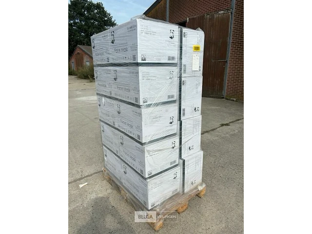 Mondmaskers pandacross 18x2000 per pallet (totaal 36.000 st) - afbeelding 6 van  10