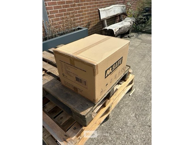Mondmaskers pandacross 18x2000 per pallet (totaal 36.000 st) - afbeelding 9 van  10