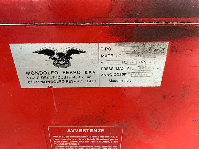 Mondolfo ferro equila p-77 banden de-en montageapparaat - afbeelding 4 van  4