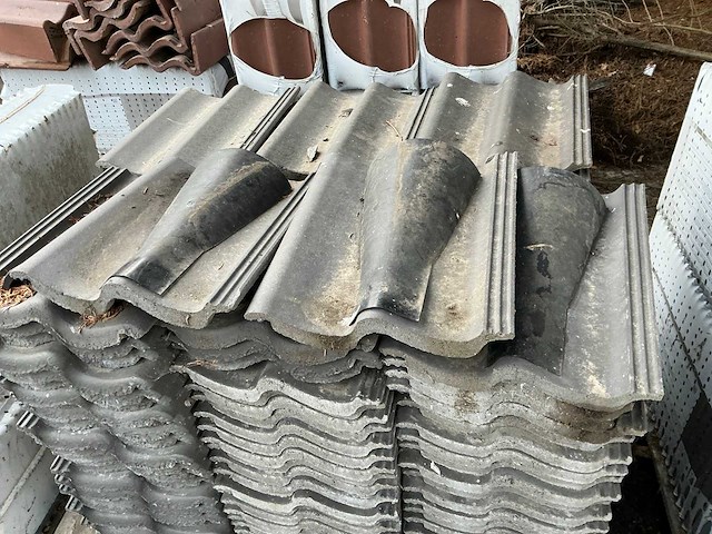 Monier grote partij diverse betonpannen - afbeelding 8 van  19