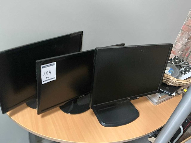 Monitor (3x) - afbeelding 3 van  3