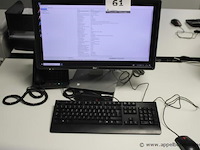 Monitor dell plus computer lenovo, 8gb ram, amd ryzen 5 pro, paswoord niet gekend