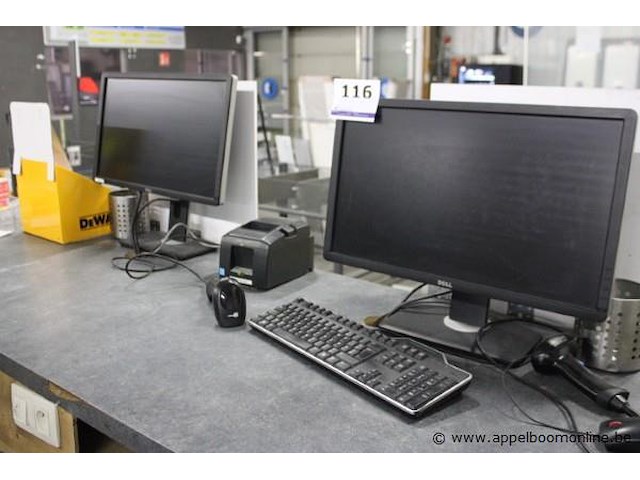 Monitor dell plus ticketprinter - afbeelding 1 van  2