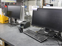 Monitor dell plus ticketprinter - afbeelding 1 van  2