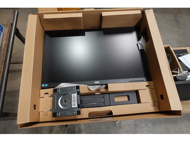 Monitor + houder aoc - afbeelding 1 van  7