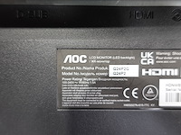 Monitor + houder aoc - afbeelding 3 van  7