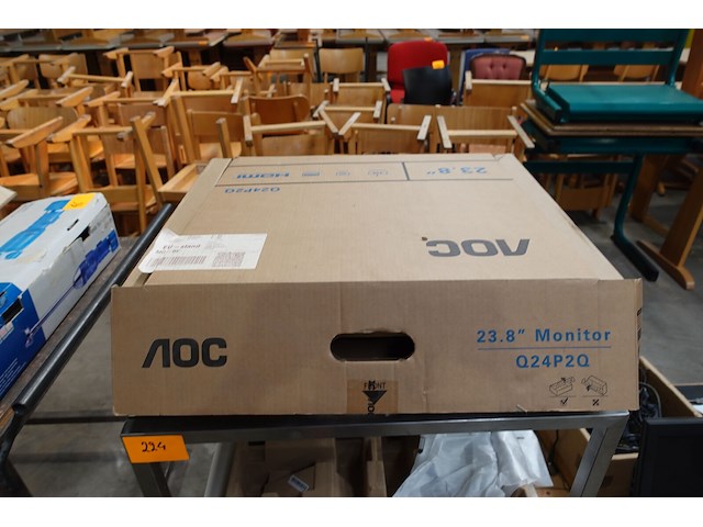 Monitor + houder aoc - afbeelding 4 van  7
