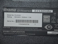 Monitor iiyama g2530hsu, pvc kist gevuld met klein handgerief, pvc kist gevuld met manicurebenodigdheden, 6 dozen pvc handschoenen xl - afbeelding 10 van  11