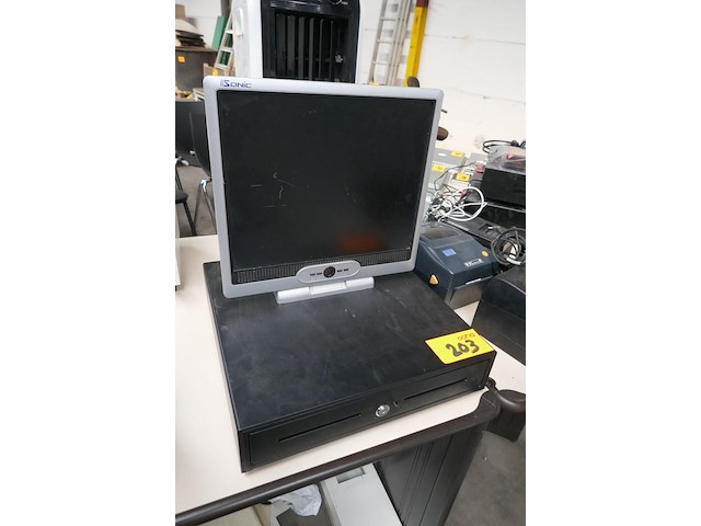 Monitor + kassalade + luchtkoeler - afbeelding 1 van  5