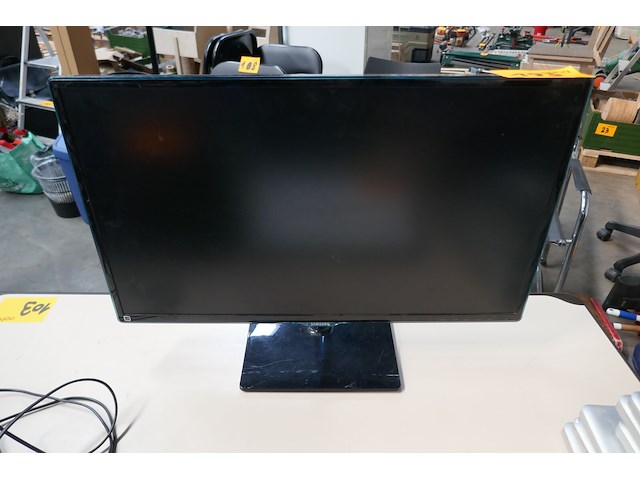 Monitor + laptop - afbeelding 1 van  6