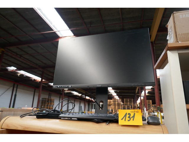 Monitor pc scherm met klavier en muis livana - afbeelding 1 van  3