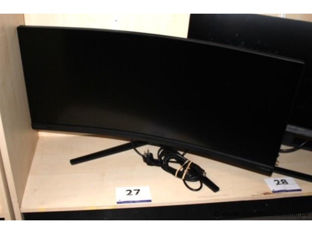 Monitor, philips, 34m2c8600_00, curved, werking niet gekend - afbeelding 1 van  3