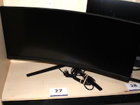Monitor, philips, 34m2c8600_00, curved, werking niet gekend - afbeelding 1 van  3