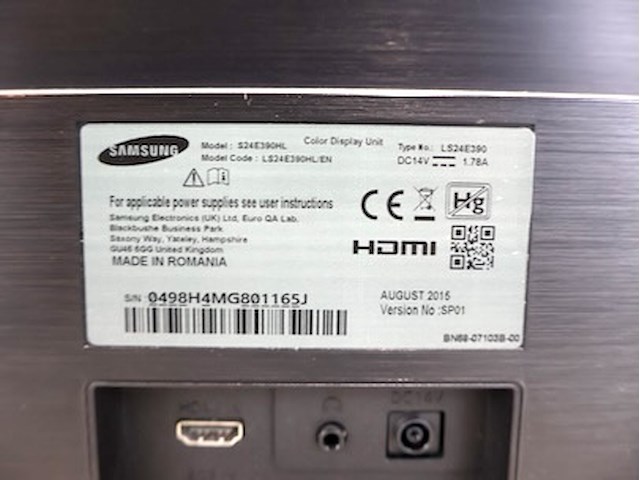 Monitor philips & samsung (x3) - afbeelding 8 van  8