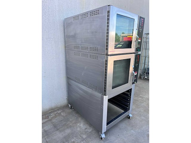 Mono equipment - fg153c-b12 - professionele dubbele elektrische bakoven - afbeelding 6 van  12