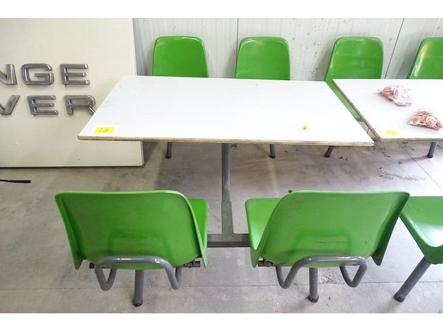 Monoblock eettafel 4 personen - afbeelding 1 van  4
