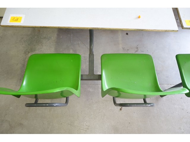 Monoblock eettafel 4 personen - afbeelding 2 van  4
