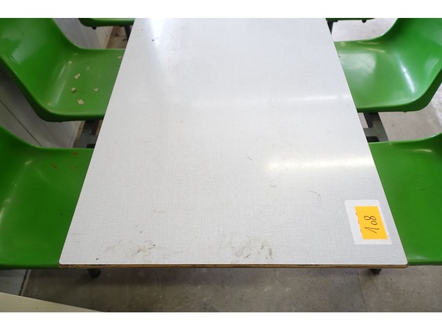 Monoblock eettafel 4 personen - afbeelding 3 van  4