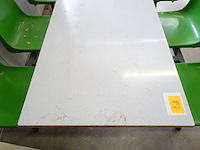 Monoblock eettafel 4 personen - afbeelding 3 van  4