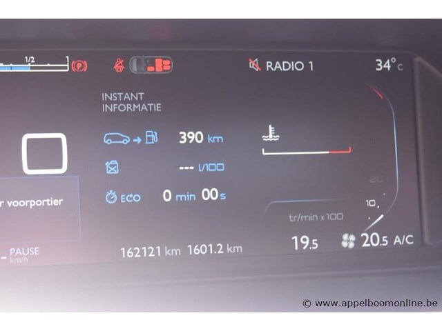 Monovolume citroen, c4 picasso, vf73abhxmfj763830, 1e insch 03/09/2015, 1560cm³, 85kw, diesel, euro 6b, 162121km, inschrijvingsbewijs deel i en ii, keuringsbewijs (geldig tot 03/09/2026), gelijkvormigheidsattest - afbeelding 12 van  21