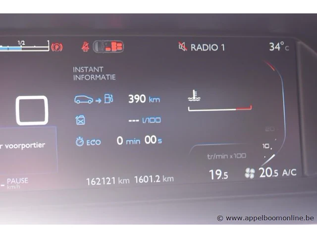 Monovolume citroen, c4 picasso, vf73abhxmfj763830, 1e insch 03/09/2015, 1560cm³, 85kw, diesel, euro 6b, 162121km, inschrijvingsbewijs deel i en ii, keuringsbewijs (geldig tot 03/09/2026), gelijkvormigheidsattest - afbeelding 3 van  21