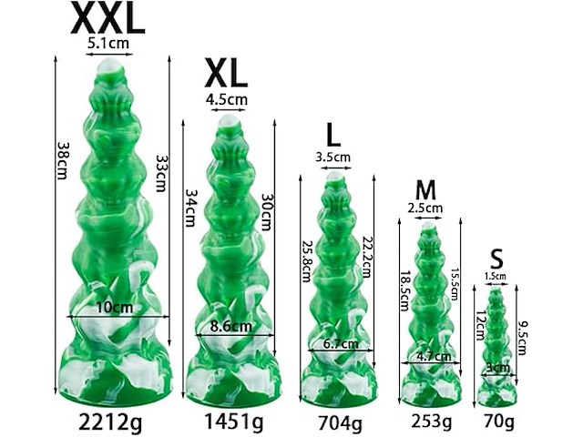 Monster enorme dildo xxl - afbeelding 1 van  3