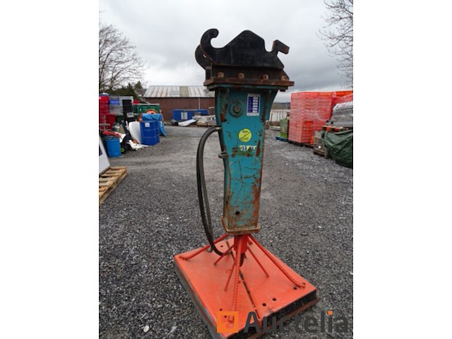 Montabert dbh36 hydraulisch met snelkoppeling en houder - afbeelding 4 van  16