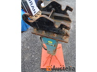 Montabert dbh36 hydraulisch met snelkoppeling en houder - afbeelding 7 van  16