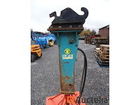 Montabert dbh36 hydraulisch met snelkoppeling en houder - afbeelding 12 van  16