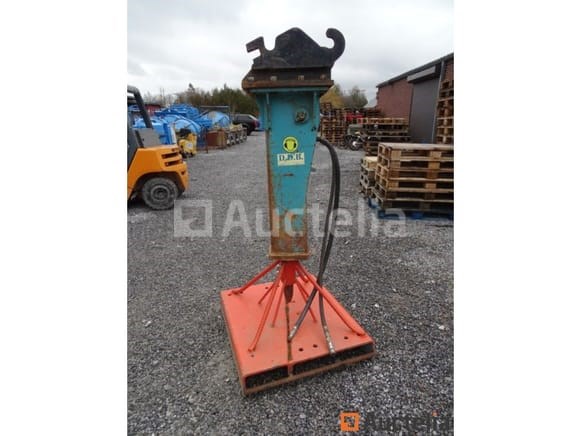 Montabert dbh36 hydraulisch met snelkoppeling en houder
