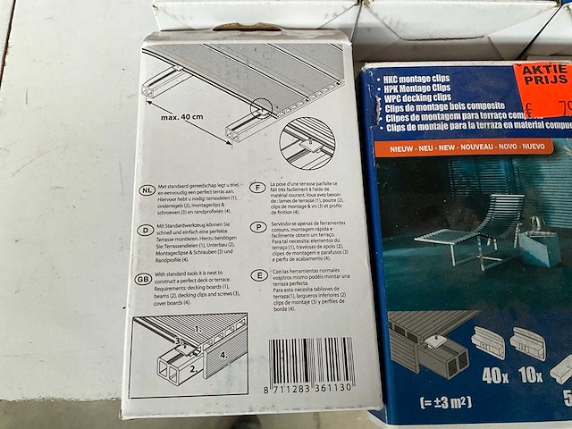 Montageclips voor vlonderplanken (24x) - afbeelding 4 van  4