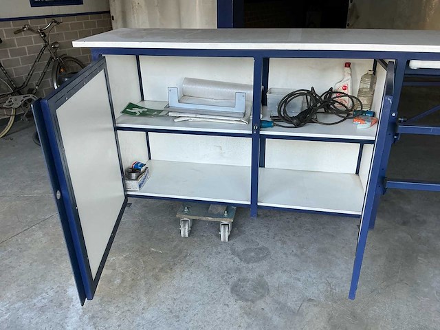 Montagetafel (6m x 60cm) + extra liggers - afbeelding 3 van  8