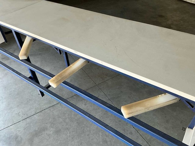 Montagetafel (6m x 60cm) + extra liggers - afbeelding 5 van  8