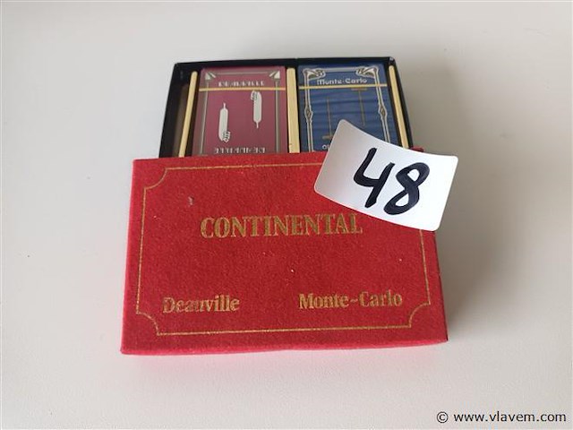 Monte-carlo speelkaarten - afbeelding 1 van  3